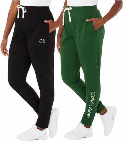 Calvin Klein Women's 2 Pack French Terry Jogger Pant with Pockets in Saudi Arabia