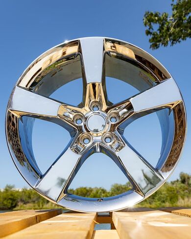 OE Wheels CV11 20 Inch Rim Fits Base Camaro 5x120 20x9 Chrome - Hollander 5443 (1) in Saudi Arabia