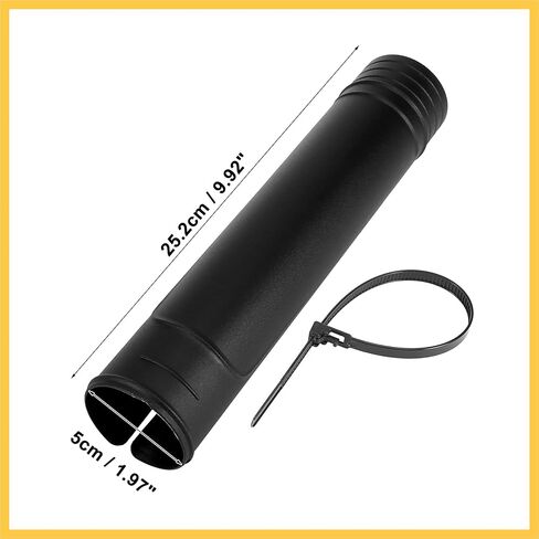 Pair Black Universal Front Fork Boots Shock Absorber Covers Protector ABS Dust Guard for Motorcycle Auto Replacement Parts in Saudi Arabia
