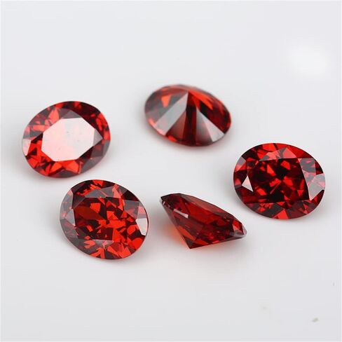 حجم 2x3-13x18mm AAAAA العقيق البيضاوي فضفاض تشيكوسلوفاكيا أحجار مكعب زركونيا الأحجار الكريمة الاصطناعية in Saudi Arabia
