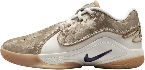 Lebron XXII Big Kids' Basketball Shoes (FZ7308-100, Pale Ivory/Metallic Gold/Ink) in Saudi Arabia