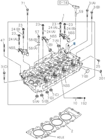 Guide Valve For Isuzu NQR NRR NPR NPR-HD 4HK1 5.2L 07-17 in Saudi Arabia