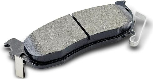 Front & Rear Ceramic Brake Pads Compatible with 2007-2010 Infiniti QX56, 2007-2015 Nissan Armada, 2008-2015 Nissan Titan in Saudi Arabia