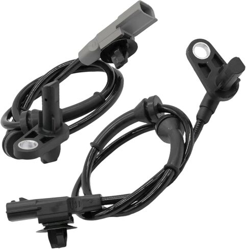 2 قطعة مستشعر سرعة العجلات الخلفية اليسرى واليمنى متوافق مع Nissan Versa Note 479001HA0A L4 1.6L 1598cc، 1.6 S يتضمن حزام أسلاك مستشعر سرعة العجلات ABS؛ 12 13 14 15 16 17 18 19 in Kuwait