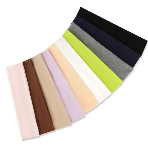 GoodtoU Fashion Headbands for Women & Girls - Elastic Nonslip Workout & Sport Hair Bands, Soft Comfortable Fabric Head bands | Floral, Stripes & Multi-Color Hair Accessories in Saudi Arabia