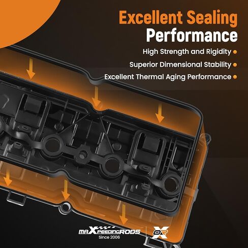 maXpeedingrods Engine Valve Cover For Nissan Juke 2011-2017 for Nissan Sentra 2016-2019 1.6L GAS DOHC Replace 132641KC1A 132641KC0A in Saudi Arabia
