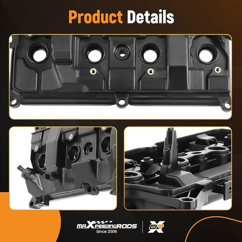 maXpeedingrods Engine Valve Cover For Nissan Juke 2011-2017 for Nissan Sentra 2016-2019 1.6L GAS DOHC Replace 132641KC1A 132641KC0A in Saudi Arabia