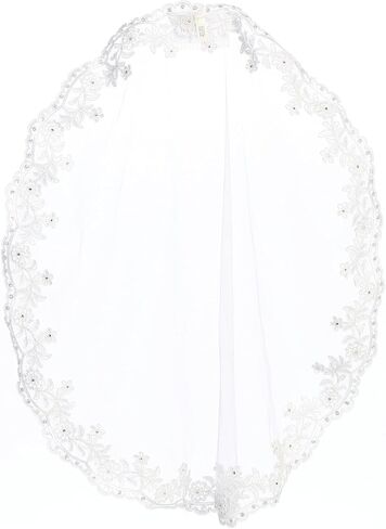 حجاب المناولة الأولى للفتيات - حجاب المناولة الأولى المقدسة للفتيات 7-16 - Velos para Primera Comunion - حجاب أبيض للأطفال in Kuwait