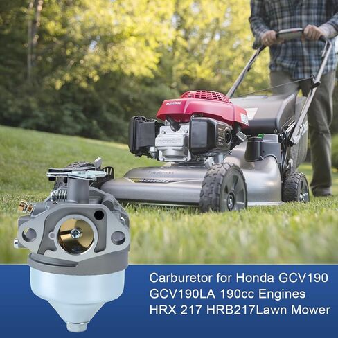 مكربن ​​GCV190 لهوندا GCV 190 GCV190LAHRX 217 HRB217 HRX217K1 HRX217K2 جزازة العشب، يستبدل جزازة العشب هوندا 16100-Z0Y-813 in Saudi Arabia