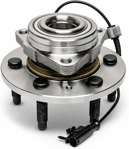 Pair 515096 Front Wheel Bearing Hub Assembly, Fit for Chevy Silverado 1500 4WD 2007-2014, Tahoe 4WD 2007-2014, Suburban 1500 2007-2014, for GMC Sierra 1500 2007-2013 Yukon, 6 Lug w/ABS in Kuwait