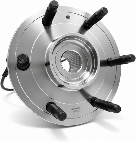 Pair 515096 Front Wheel Bearing Hub Assembly, Fit for Chevy Silverado 1500 4WD 2007-2014, Tahoe 4WD 2007-2014, Suburban 1500 2007-2014, for GMC Sierra 1500 2007-2013 Yukon, 6 Lug w/ABS in Kuwait