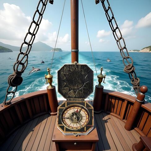 قطعتان من لعبة البوصلة المعدنية، بوصلة بحرية، زي كابتن القراصنة، لعبة الهالوين للحفلات التنكرية، ديكورات إكسسوارات بتصميم بارع، أزياء للبالغين، إكسسوارات أزياء الأولاد، الألعاب والألعاب in Kuwait