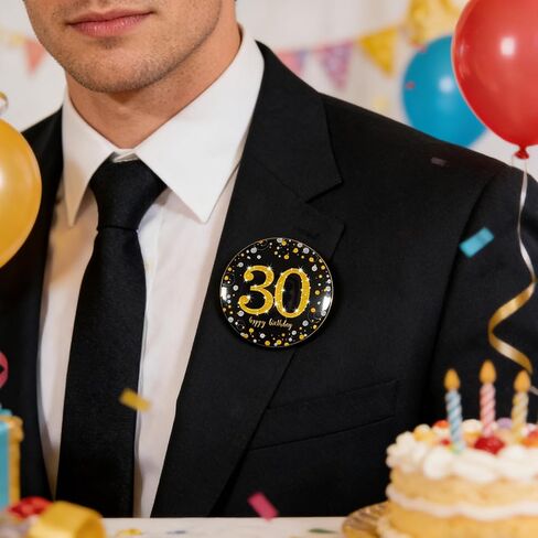 Birthday Button Badge Pins in Saudi Arabia