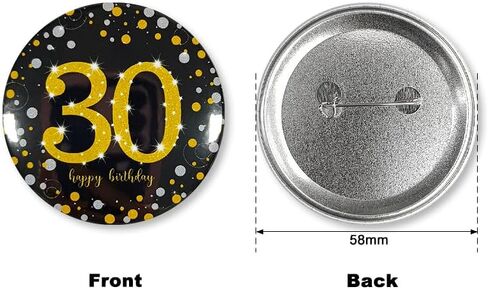 Birthday Button Badge Pins in Saudi Arabia
