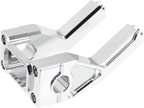 1.0" Pullback 8'' Handlebar Risers Tall Height Extension Kit with 1.0" Clamping Cover Area for Harley Softail Sport Glide Street Bob Low Rider ST FXST 2018-2024 in Saudi Arabia