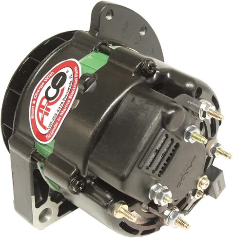 60075 - Aftermarket Replacement Premium Replacement Universal Alternator with Single Groove Pulley - 12v 55a Compatible with ARCO Marine in Saudi Arabia