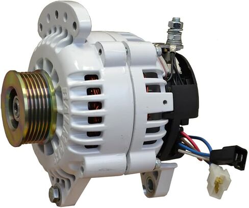 60-100-K6 - Aftermarket Replacement Alternator 100 AMP 12v 315 Inch Dual Foot Saddle K6 Pulley with Isolated Ground Compatible with Balmar in Saudi Arabia