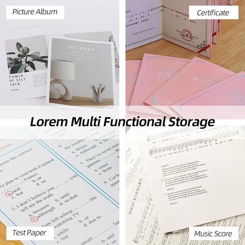 قطعتان من منظم ملفات الأكورديون مع 12 جيبًا - مجلد ملفات قابل للتوسيع للورق، مجلد محمول متعدد الجيوب للوازم المكتبية المدرسية، أسود in Kuwait