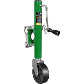 Torin 1000 lbs Trailer Jack with Wheel, Heavy Duty Swivel Boat Trailer Jack Single Whee, 10" Lift, Bolt-on Trailer Tongue Jack for RV Boat in Saudi Arabia