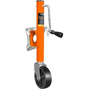 Torin 1000 lbs Trailer Jack with Wheel, Heavy Duty Swivel Boat Trailer Jack Single Whee, 10" Lift, Bolt-on Trailer Tongue Jack for RV Boat in Kuwait