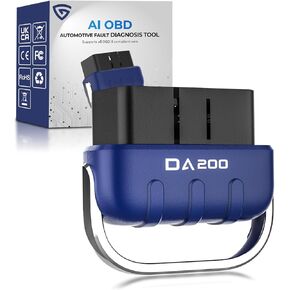 أداة تشخيص الماسح الضوئي obd2، قارئ رمز خطأ السيارة بلوتوث 5.4 لنظام التشغيل iOS وأندرويد مع الذكاء الاصطناعي الذكي، اختبار أداء رمز خطأ المحرك الشفاف، اختبار البطارية in Kuwait