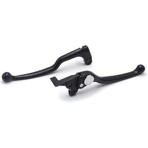 SKULL PIVOT- Black Motorcycle Brake Clutch Levers Adjustable Replacement Compatible with FZ6 FZ8 FZ07| 09 FJ09 MT07| 09 XSR700 900 in Kuwait