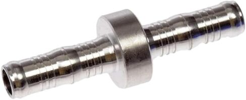 KarParts360 Air Conditioning Line Connector | Aluminum, Plastic, Steel | Barrel End 1 Type | Hose Barb Fitting Attachment End Type 1 and 2 | 1 Connection | 27 Millimeters End 1 Outside Diameter in Saudi Arabia