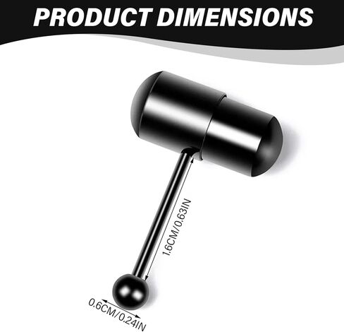 حلقات اللسان الاهتزازية، مجوهرات ثقب اللسان من الفولاذ المقاوم للصدأ، حلقة الحلمة للرجال والنساء، حلقات ثقب المجوهرات، الحلمة in Kuwait