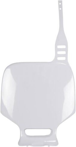 UFO Plastics Front Number Plate - White , Color: White YA02874-046 by UFO Plastic in Saudi Arabia