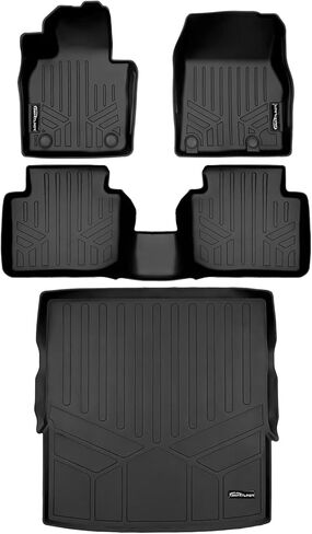 SMARTLINER All Weather Custom Fit Cargo Trunk Liner Floor Mat Black Compatible with 2023 Mazda CX-50 in Saudi Arabia