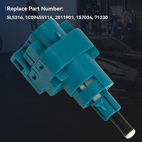 مفتاح ضوء الفرامل 1C0945511A متوافق مع 1999-2006 فولكس فاجن جيتا بيتل يوروفان جولف GTI وأودي S4 S6 TT in Kuwait