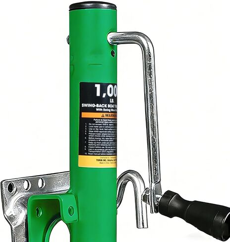 Torin 1000 lbs Trailer Jack with Wheel, Heavy Duty Swivel Boat Trailer Jack Single Whee, 10" Lift, Bolt-on Trailer Tongue Jack for RV Boat in Saudi Arabia