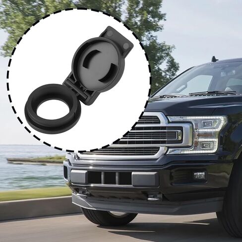 SING F LTD Rear Bumper Spare Tire Lock Cover Cap 4L3Z-15402A36-AA Compatible with Ford F-150 2004-2023, 4L3Z15402A36AA in Saudi Arabia