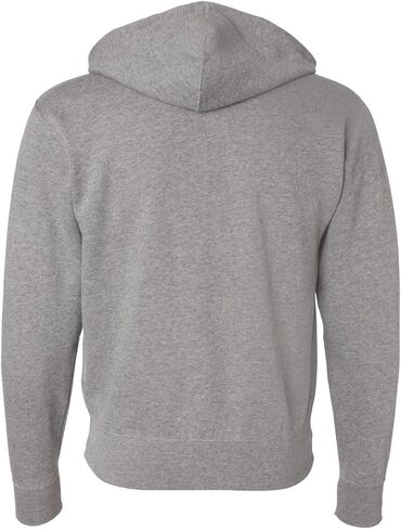 Independent Trading AFX90UNZ Men's Full-Zip Hooded Sweatshirt Gunmetal Heather Small in Saudi Arabia