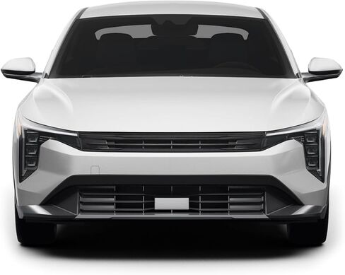 SlickMod Chrome Delete Blackout Vinyl Overlay for 2025-2026 Kia K4 Grill Trim (Gloss Black) in Saudi Arabia