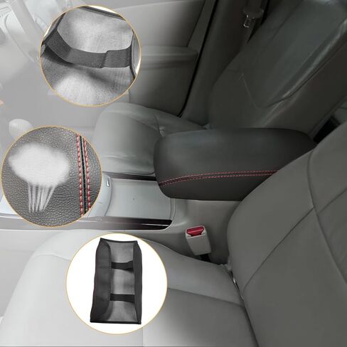 Compatible with Center Console Armrest Cover for Toyota Avalon 2005 2006 2007 2008 2009 2010 2011 2012 Leather Arm Rest Storage Box Lids Cushion Protector Pad in Saudi Arabia