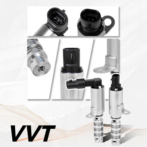 24375-2E100 24355-2E100 Intake & Exhaust Engine Variable Valve Timing (VVT) Solenoid Compatible with Elantra/Kona/Tucson Forte/Optima/Soul Replace 918-033 918-034 in Saudi Arabia
