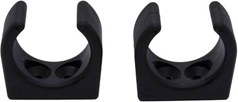 MARINE CITY Nylon Ladder Hooks Spring Clamp Light Weighted Easy Access Holder Storage Clip Stowing Clip with Smooth Design 1-1/4 Inches for Boats – Marines – Yachts (Pack of 2) in Kuwait