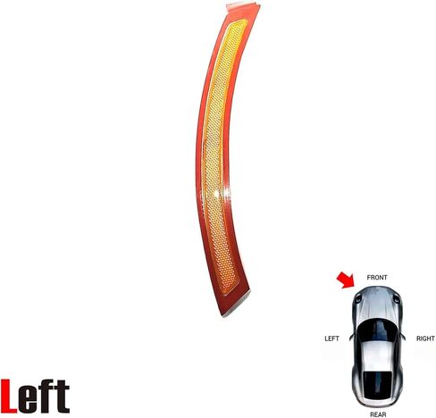 Side Marker Reflector for 14-19 BMW X5 F15 X5 M F85 Fit 35dX 35i 35iX 50iX 40eX X5M SAV 2014 2015 2016 2017 2018 2019 Front Bumper Left in Saudi Arabia
