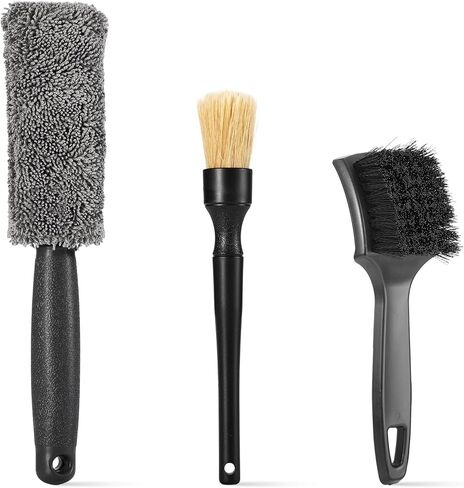 9Pcs Wheel Brush, Tire Brushes for Cleaning Tires, Durable Rim Brush & Car Wheel Brushes for Cleaning Wheel and Tire, Car Detailing Brush for Cars, Trucks, RVs, Motorcycles, Room, Corner in Saudi Arabia