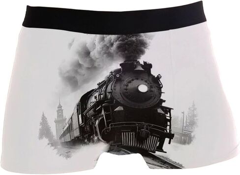 ملابس داخلية بوكسر للرجال، ملابس داخلية قابلة للتمدد، حقيبة مدمجة ثلاثية الأبعاد، حزام خصر مرن بدون ذبابة ومضادة للتهيج in Kuwait