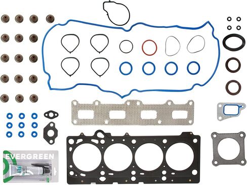 Evergreen SA-5494168055-2 Full Gasket Set Bearings Rings Fit 02-04 Chrysler Sebring Dodge Stratus 2.4 EDZ in Saudi Arabia