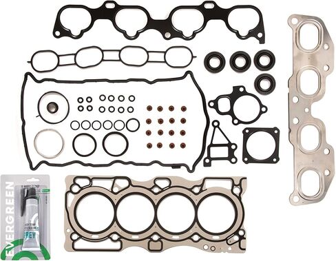 Evergreen SA-5494199271-7 Full Gasket Set Bearings Rings Compatible With/For 2013 Nissan Rouge 2.5 DOHC QR25DE in Saudi Arabia