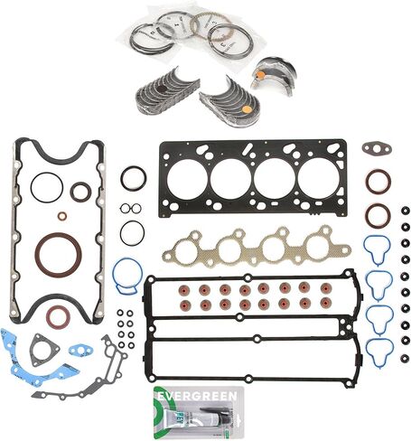 Evergreen SA-5494197352-3 Full Gasket Set Bearings Rings Compatible With/For 1999-12/20/1999 Ford Focus 2.0L VIN 3 in Saudi Arabia