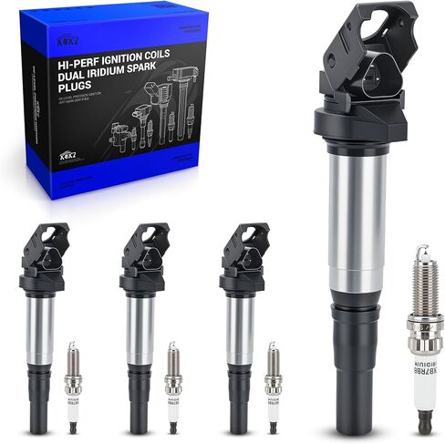 UF724 Ignition Coil & 93501 Double Iridium Spark Plug for Subaru 2014-2016 Forester, 2013-2015 Impreza, 2013-2014 Legacy/Outback/XV Crosstrek Replaces# UF721, SU003-00417, FA20, FK0438 C974 5C1899 in Saudi Arabia