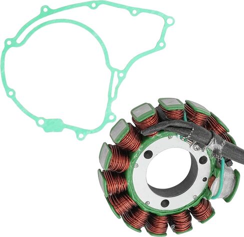 Caltric Stator and Gasket Compatible With Honda Big Red 250 Atc250Es 1985 1986 1987 Mitsuba 13 Pols in Saudi Arabia