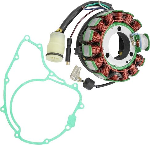 Caltric Stator and Gasket Compatible With Honda Big Red 250 Atc250Es 1985 1986 1987 Mitsuba 13 Pols in Saudi Arabia
