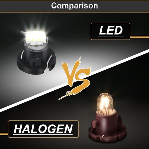 مجموعة مصابيح LED للتحكم في سخان المناخ AC متوافقة مع تاكوما 2005-2011 (أبيض)، عبوة من 3 قطع in Kuwait