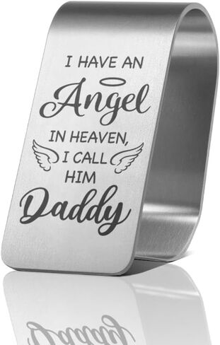 My Dad is My Guardian Angel Car Visor Clip, Guardian Angel Visor Clips for Cars, in Loving Memory Dad Sun Visor Clip, Memorial Father Car Accessories, Sympathy Gifts for Driver Loss of Father in Saudi Arabia