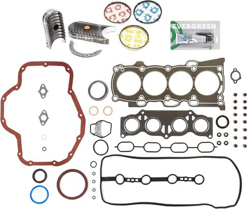 Evergreen SA-5494198939-6 مجموعة حشية كاملة حلقات محامل متوافقة مع/لـ 02-05 Toyota Camry Rav4 2.4L DOHC in Saudi Arabia